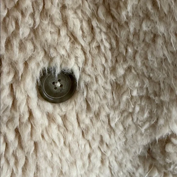 Brand New Free People Beige Teddy Jacket - Picture 4 of 5